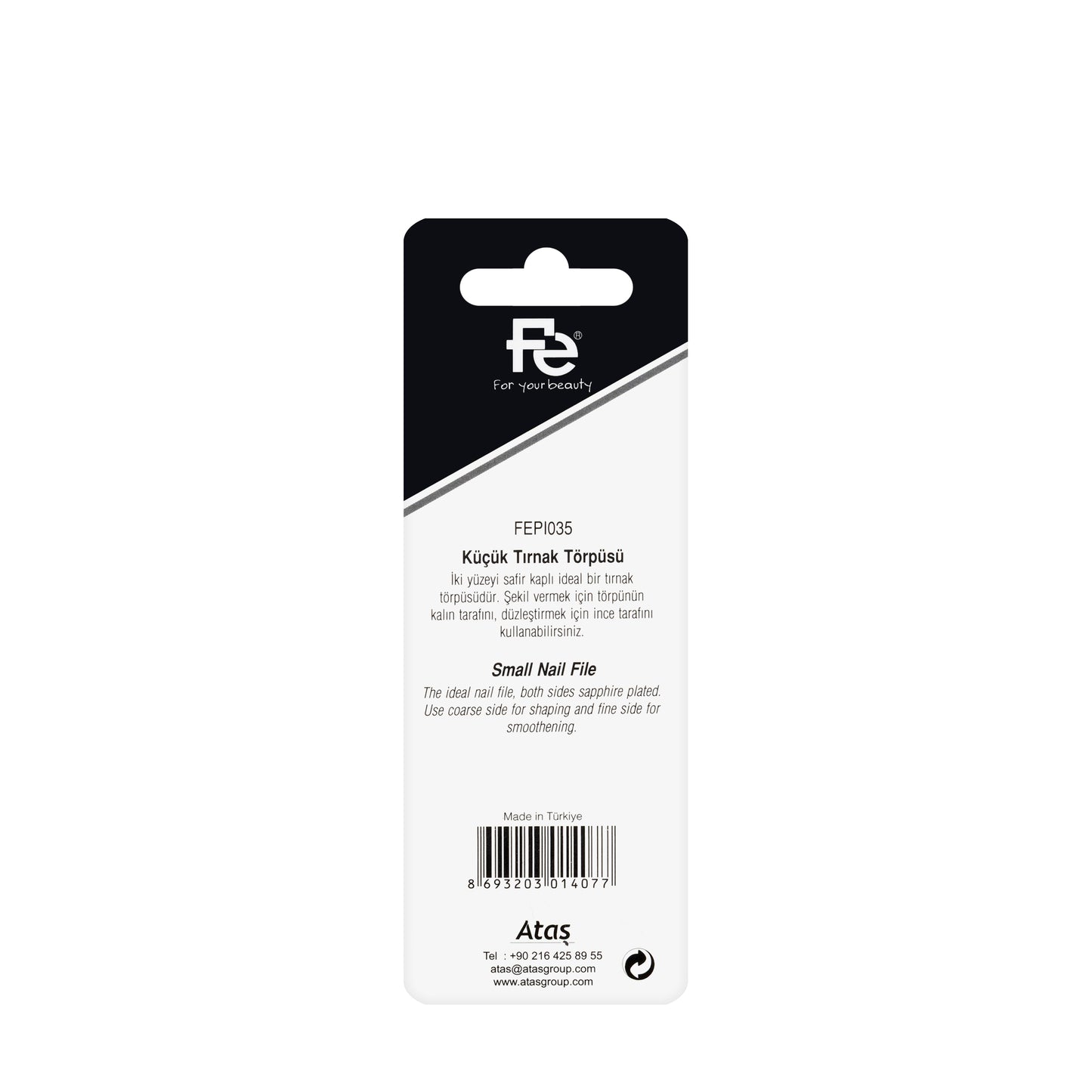 Fe Nail File Small 1035