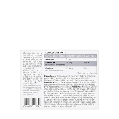 Melatonin 3mg 10 Tablet