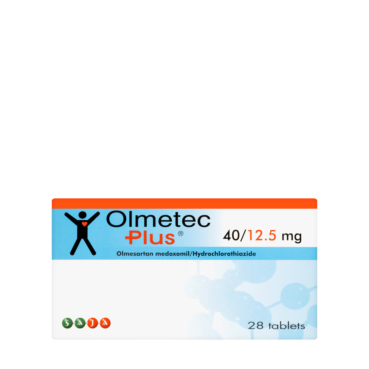 Olmetec Plus 40/12.5Mg 28 Tablets