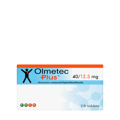 Olmetec Plus 40/12.5Mg 28 Tablets