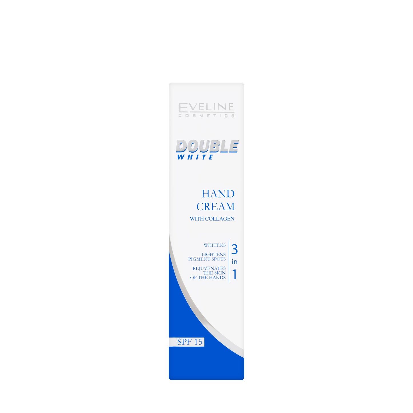 Eveline Cosmetics Double White Hand Cream with Collagen SPF 15 100 Ml