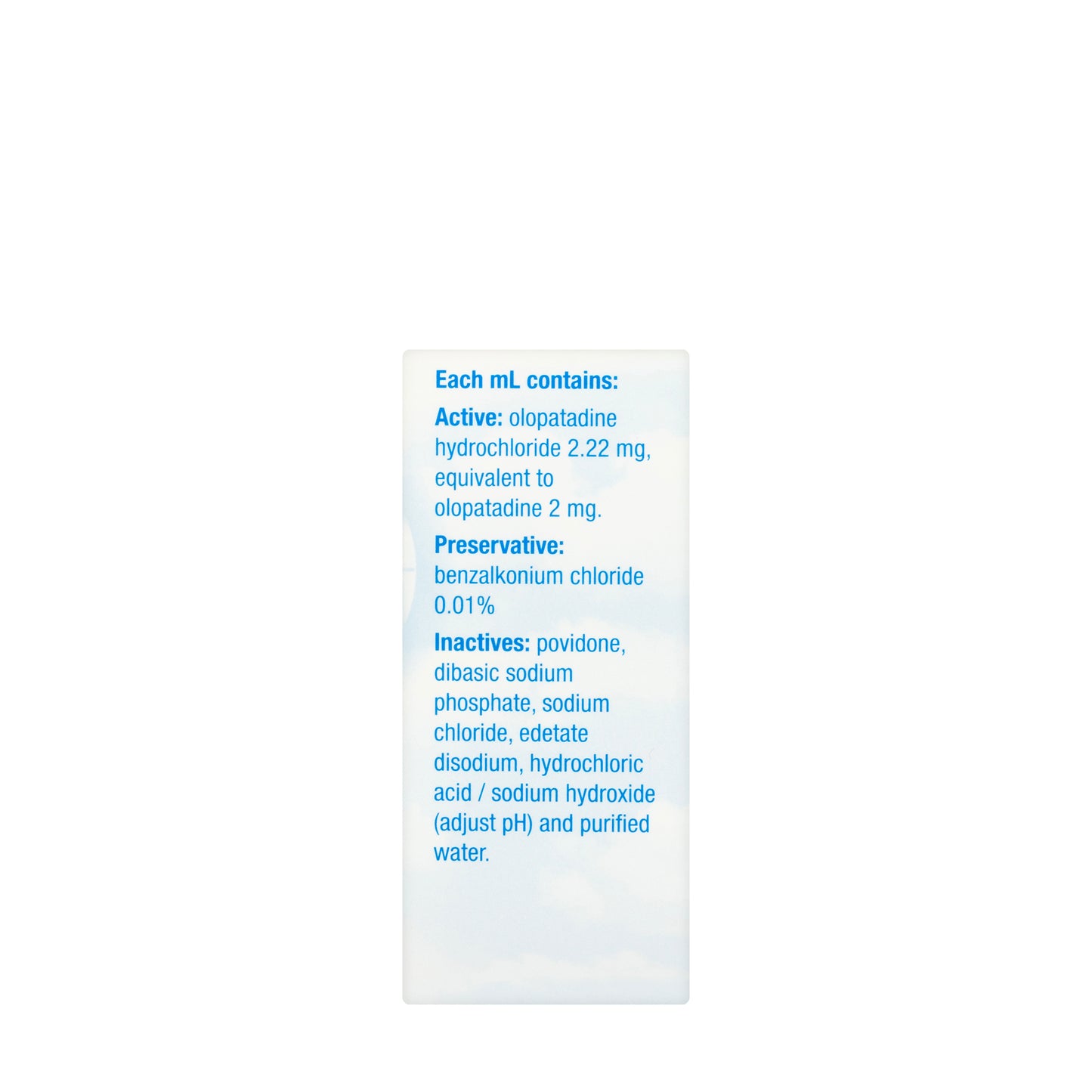 Pataday 0.2% Eye drops 2.5Ml