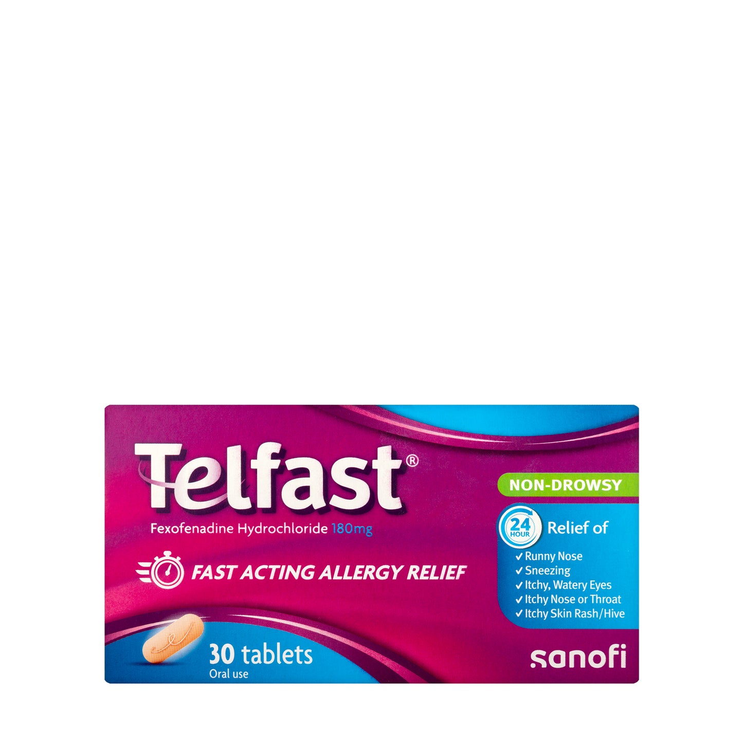 Telfast 180Mg 30 Tablets