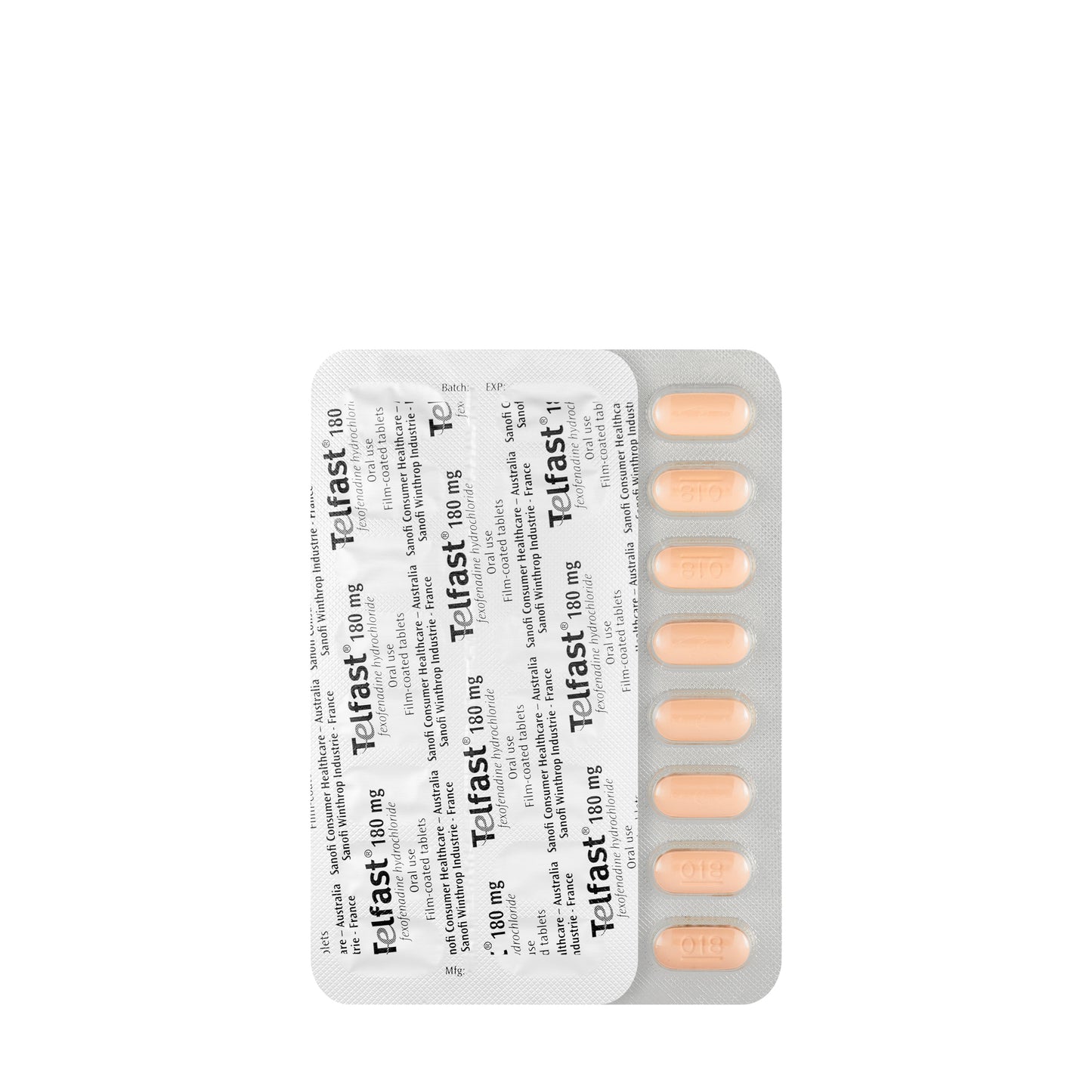 Telfast 180Mg 30 Tablets