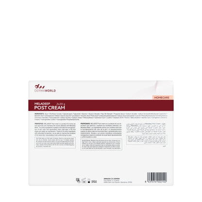 Meladeep Post Cream 2X20 Gm [Melanin Control System]