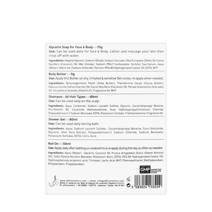 Safi Hajj Kit Fragrance Free