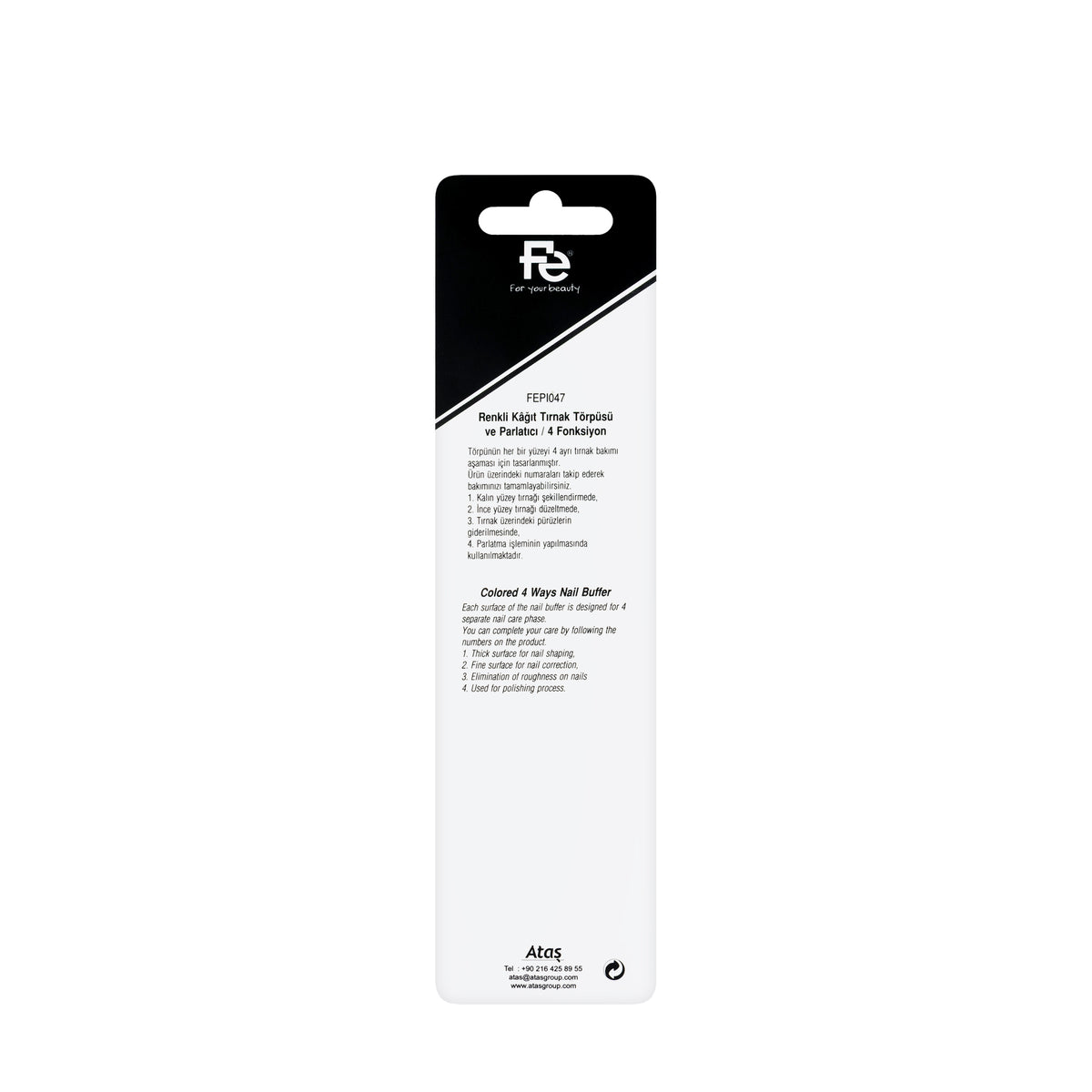 Fe 4 Ways Nail File /1047