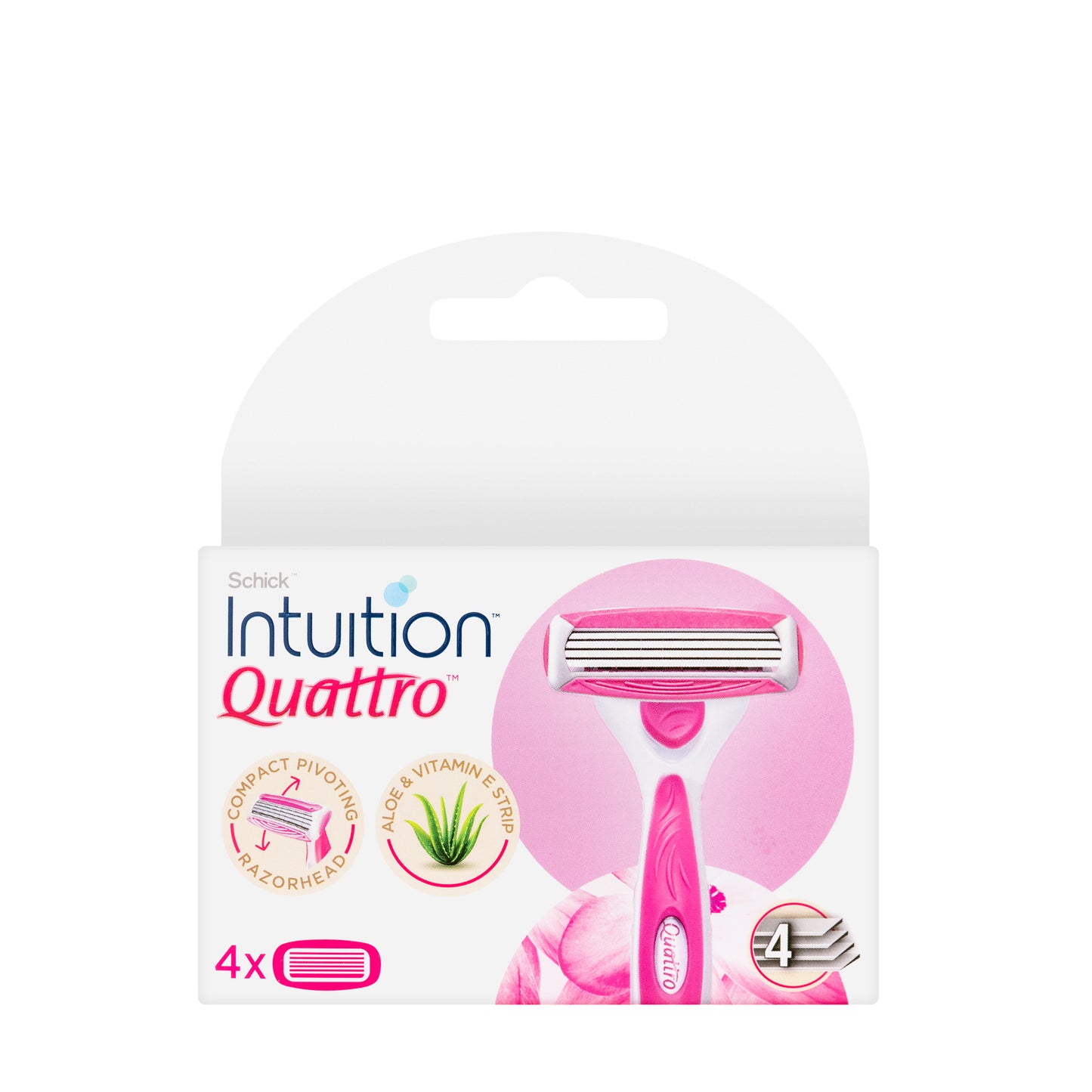 Schick Intuition Quattro 4 Blades (Women)
