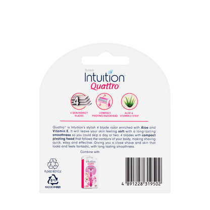 Schick Intuition Quattro 4 Blades (Women)