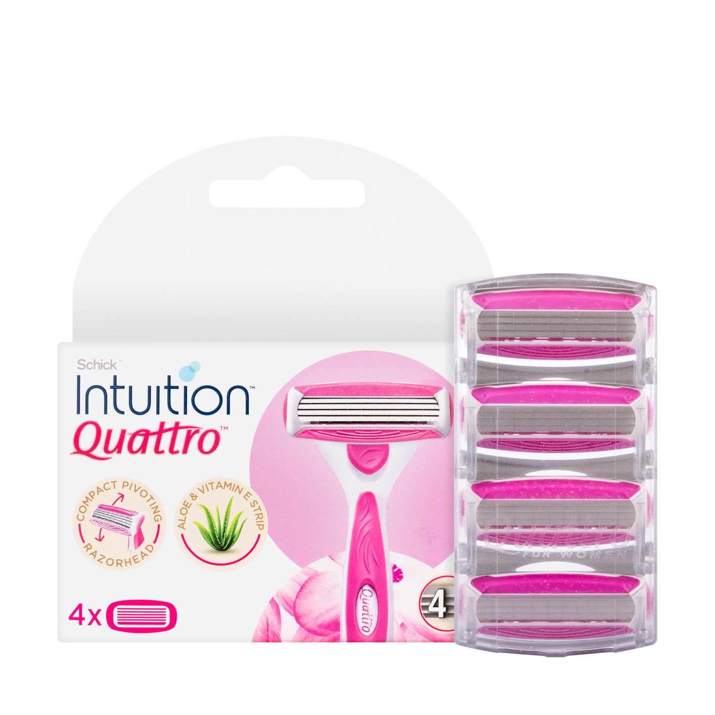 Schick Intuition Quattro 4 Blades (Women)
