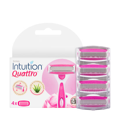 Schick Intuition Quattro 4 Blades (Women)