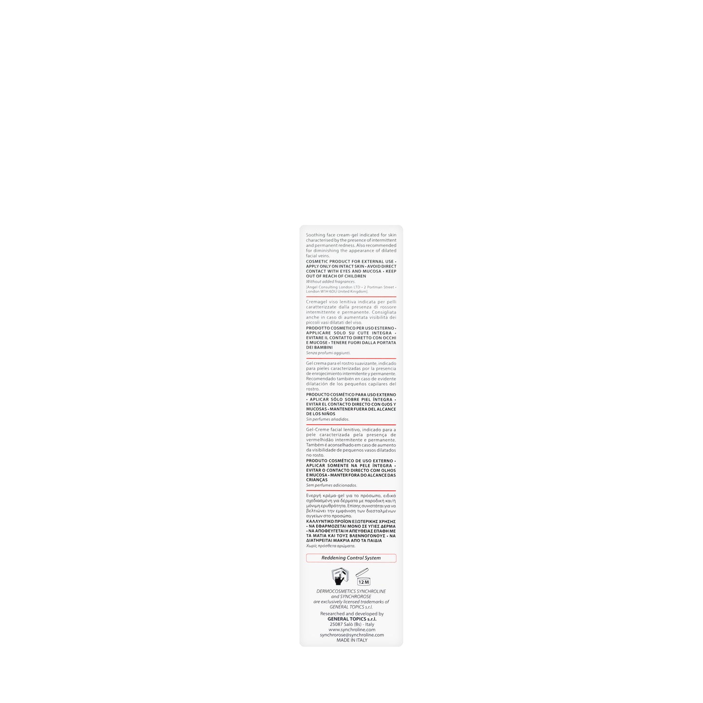 Synchrorose Fast Cream Gel 30 Ml