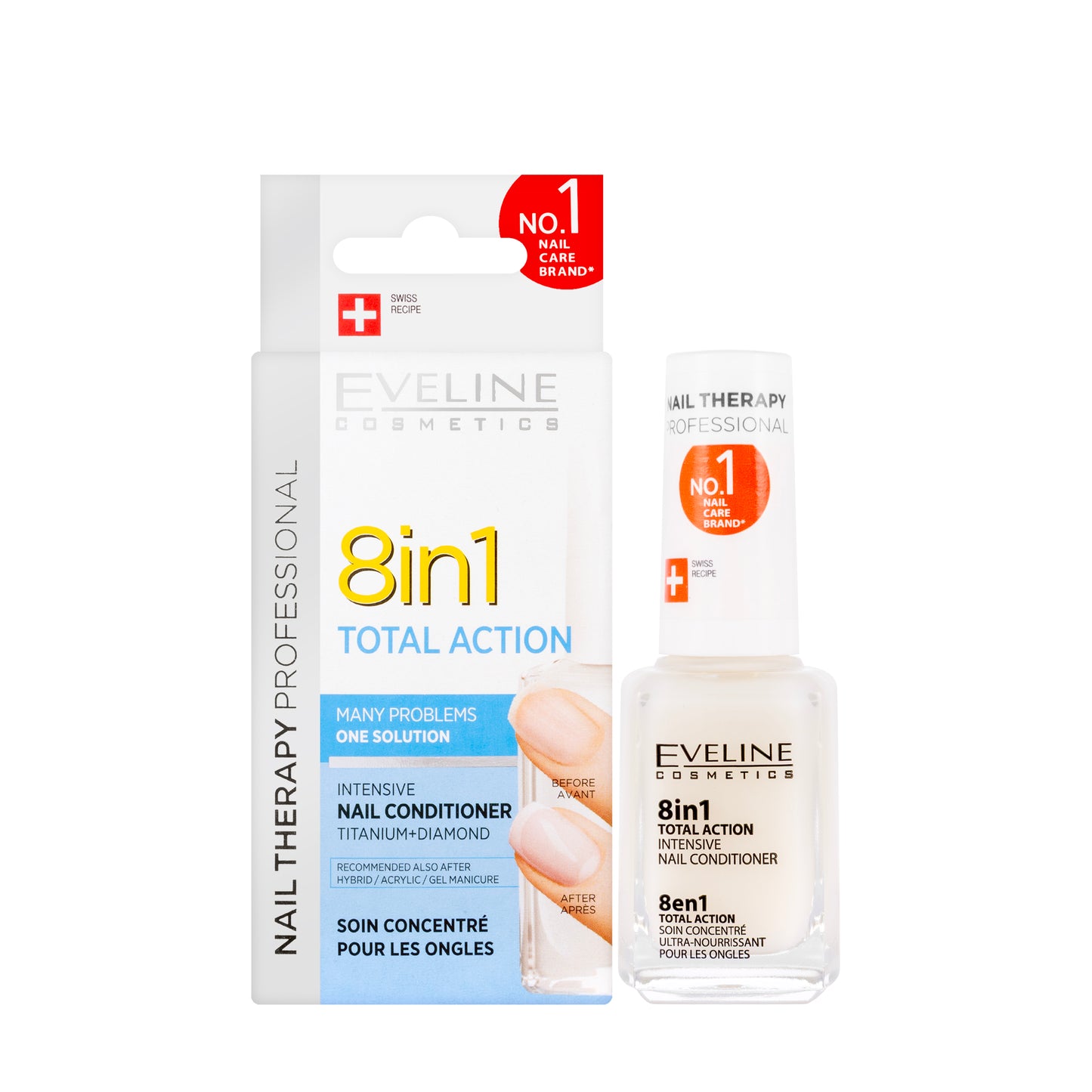 Eveline 8 in 1 Total Action Nail Concentrate 12 Ml