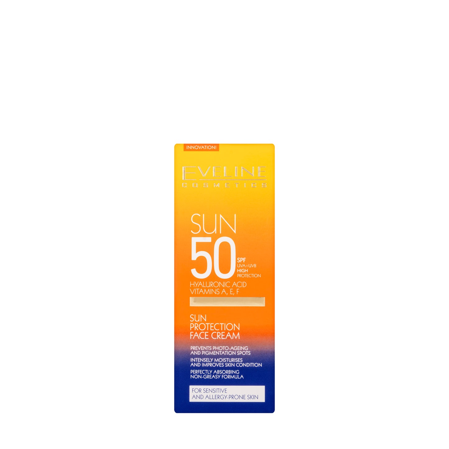 Eveline Sun SPF 50 High Protection Face Cream 50 Ml