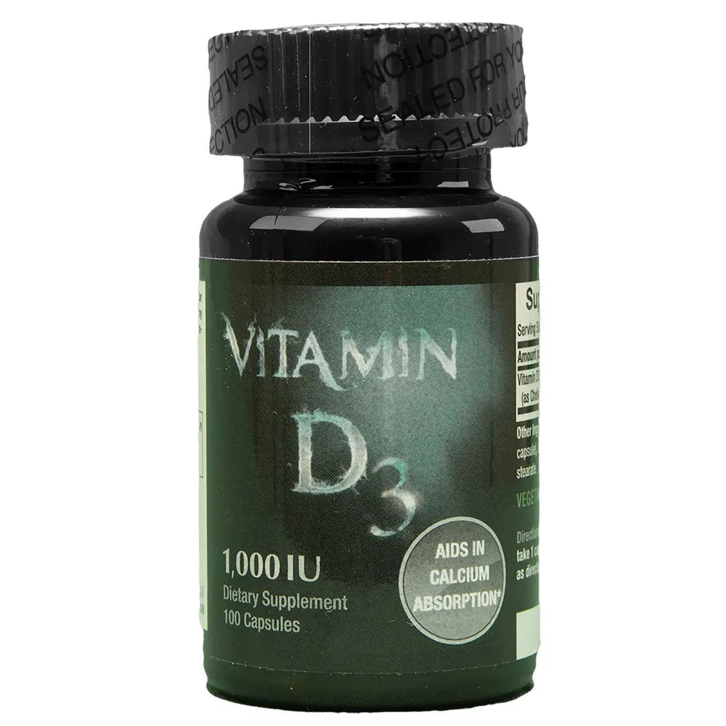 Bronson Vitamin D3 1000 IU 100 Capsules