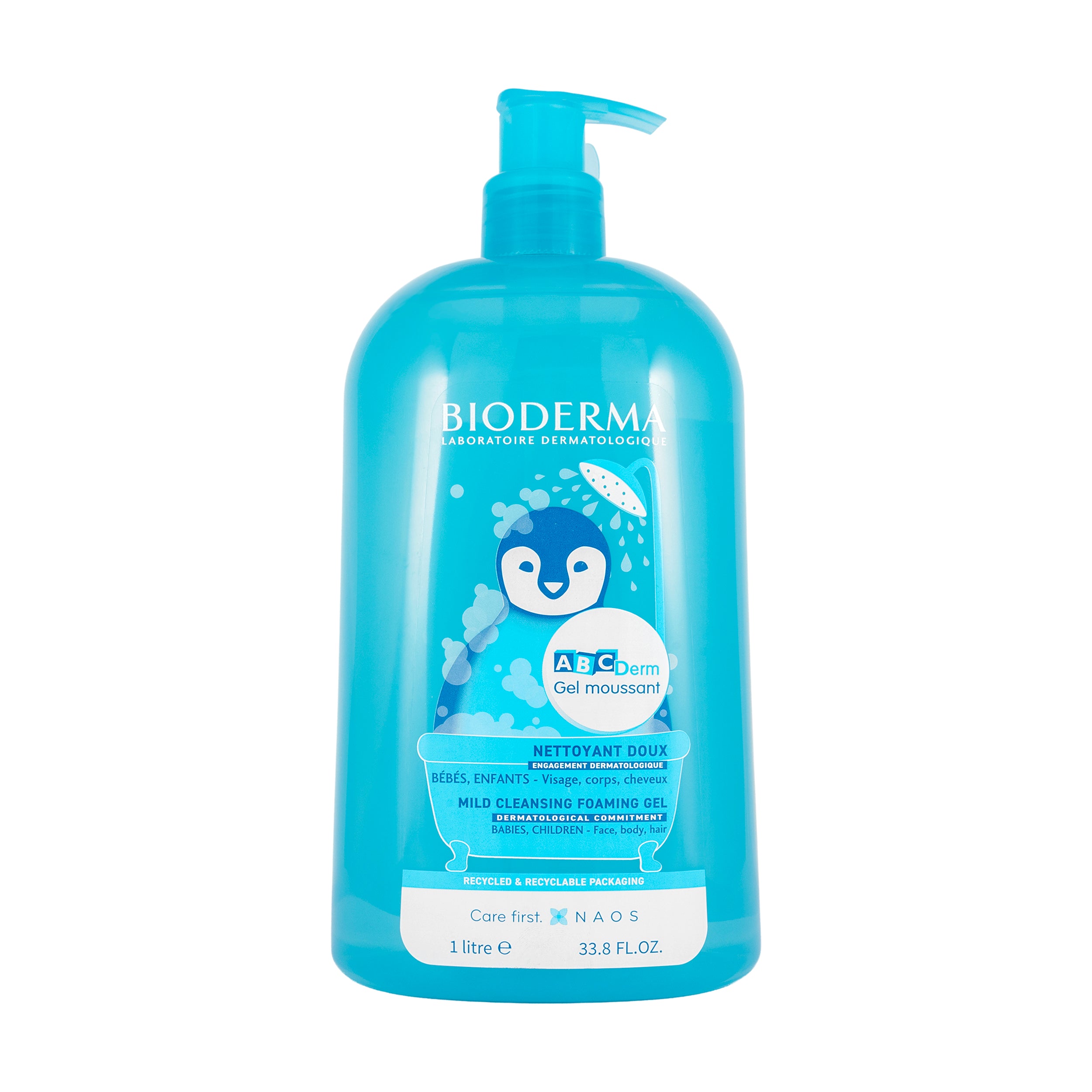 Bioderma ABCDerm Moussant Mild Foaming Cleanser 1 Liter