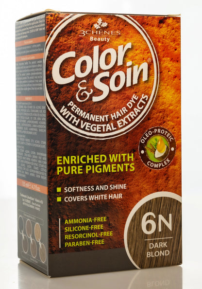 Color & Soin Permanent Hair Color [6N] Dark Blond