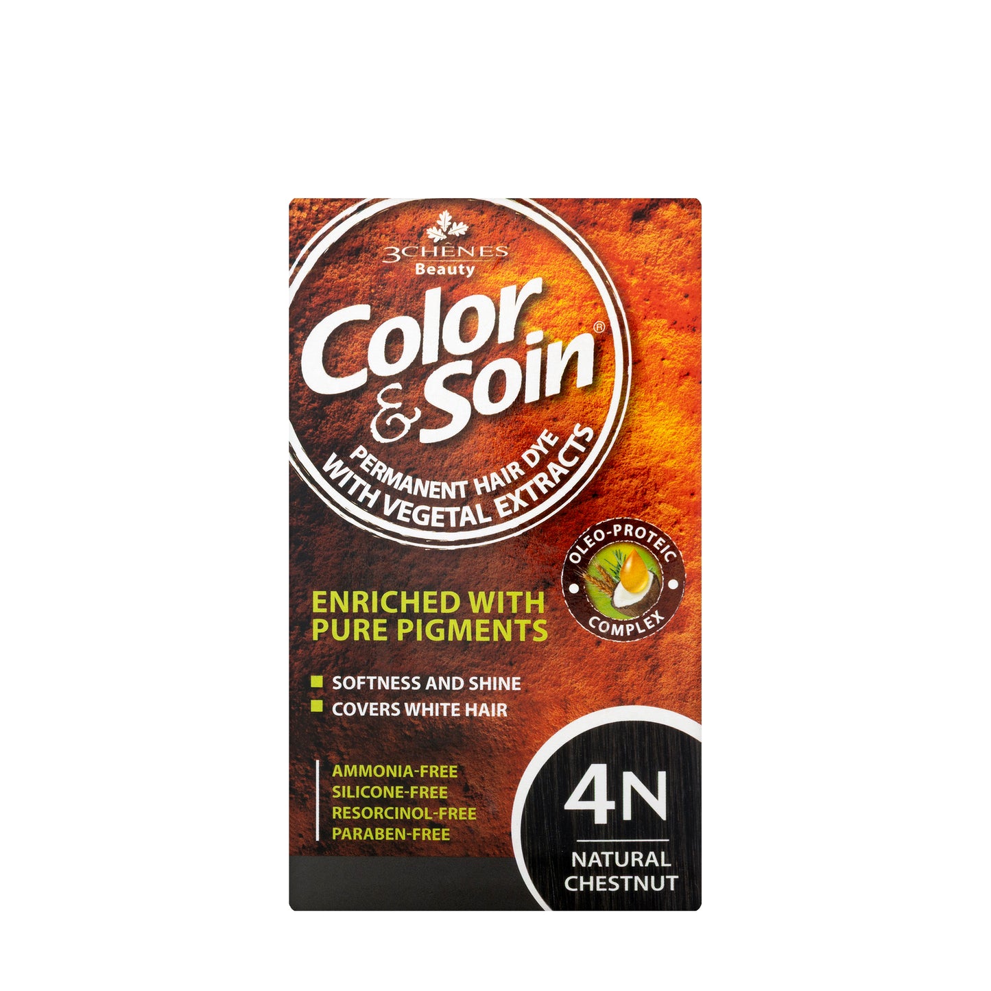 Color & Soin Permanent Hair Color [4N] Natural Chestnut