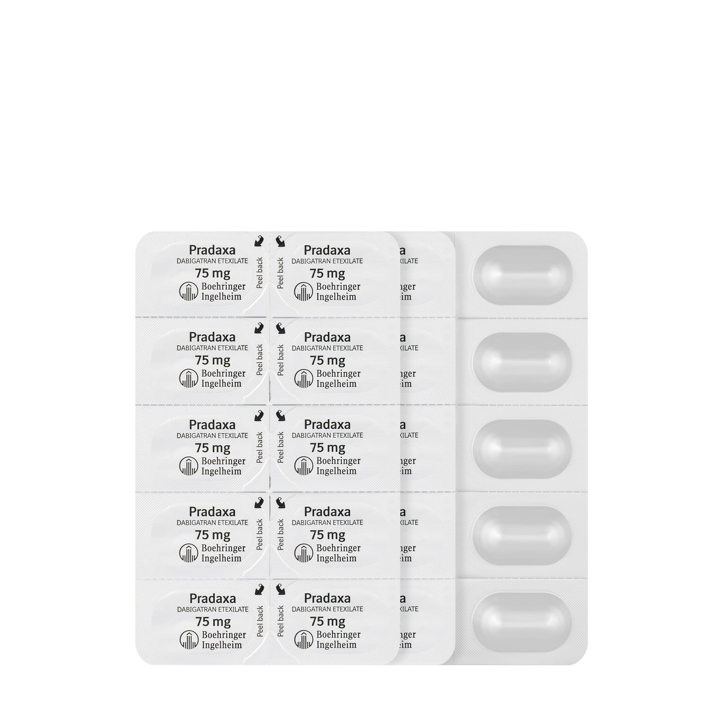 Pradaxa 75Mg 30 Capsules
