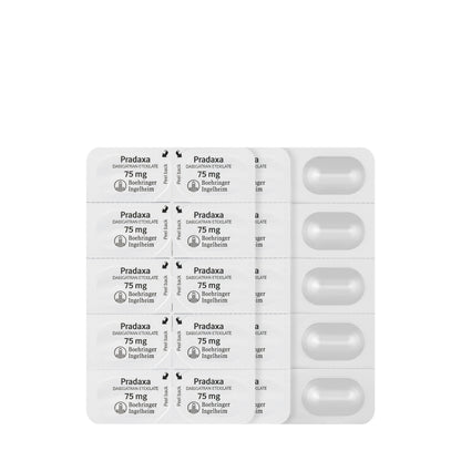 Pradaxa 75Mg 30 Capsules