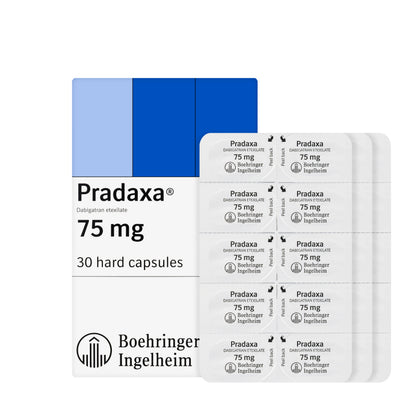 Pradaxa 75Mg 30 Capsules