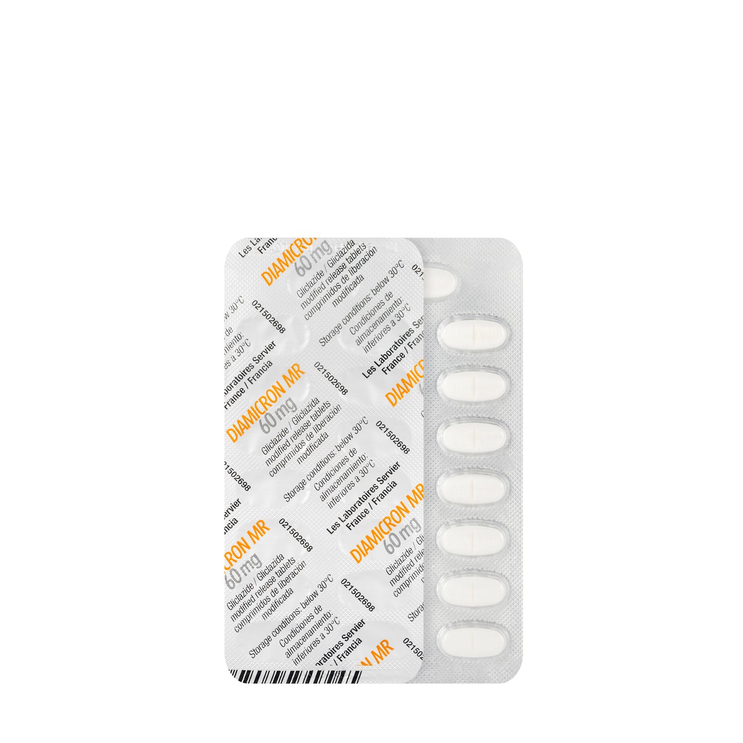 Diamicron Mr 60Mg 30 Tablets