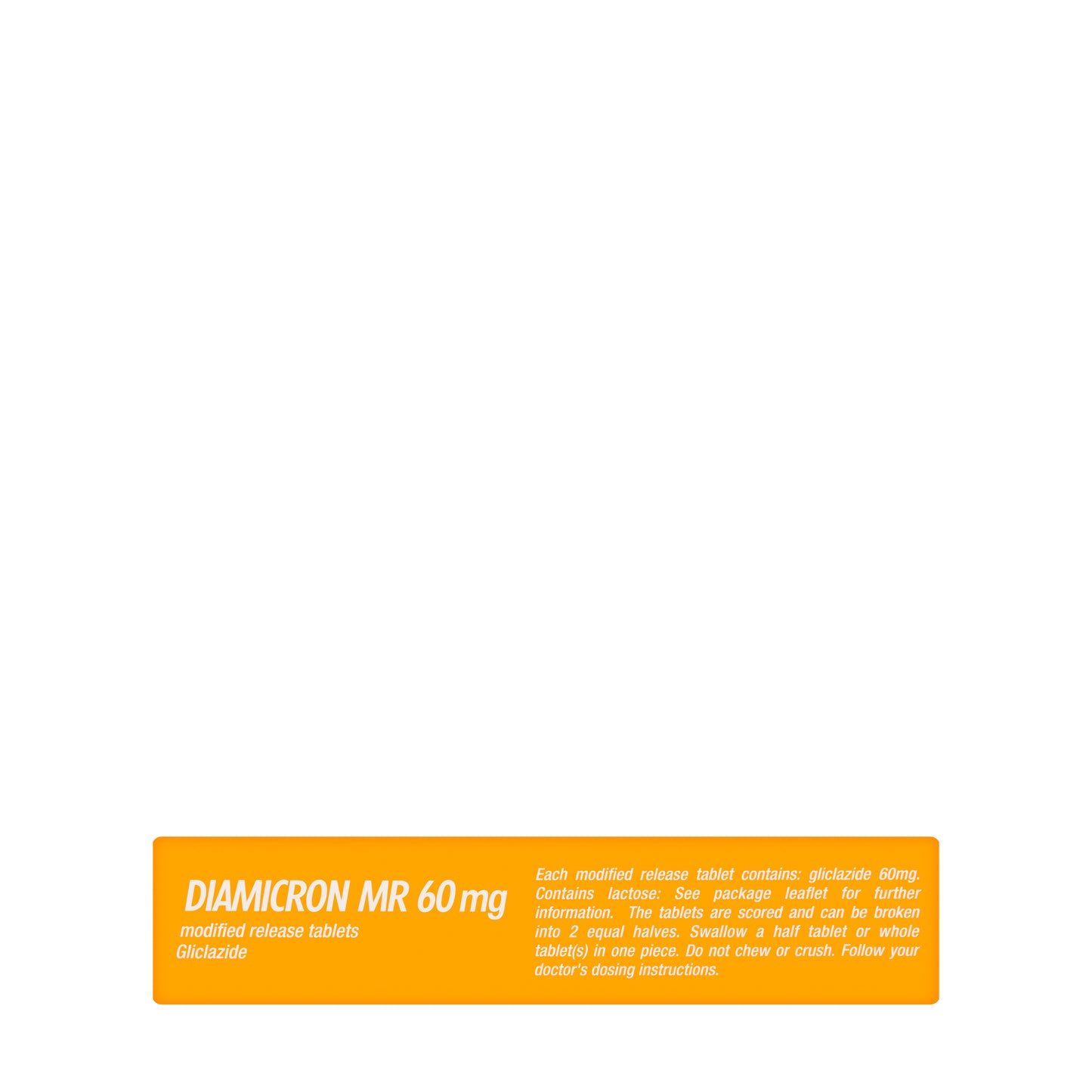 Diamicron Mr 60Mg 30 Tablets