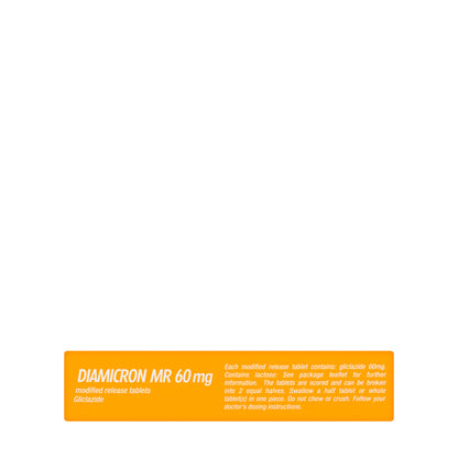 Diamicron Mr 60Mg 30 Tablets