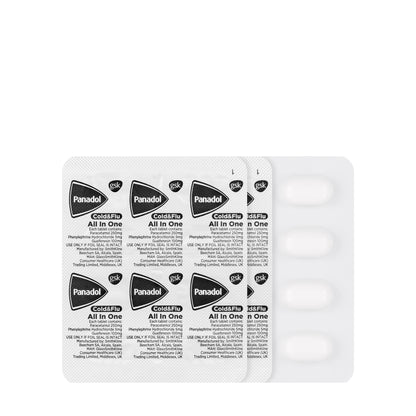 Panadol Cold & Flu All In One 24 Tablets
