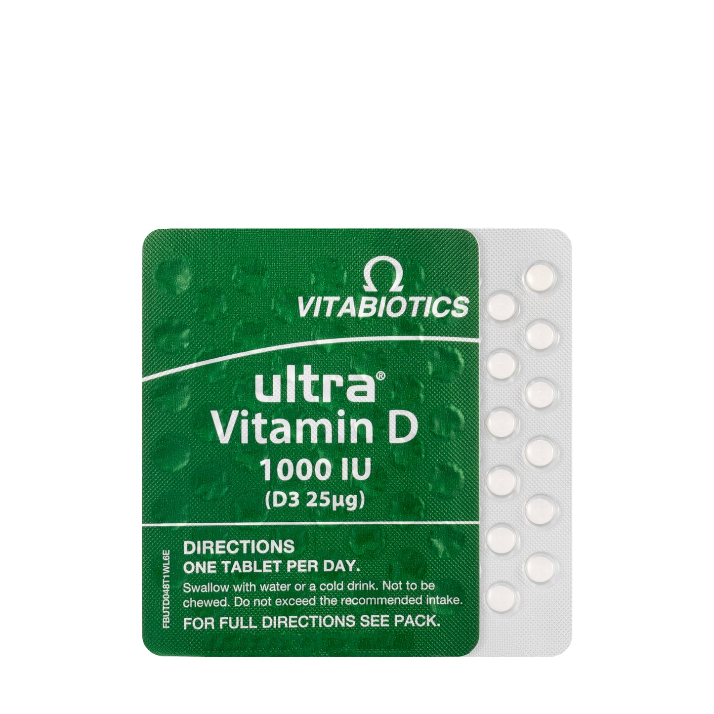Vitabiotics Ultra D3 1000 IU 96 Tablets