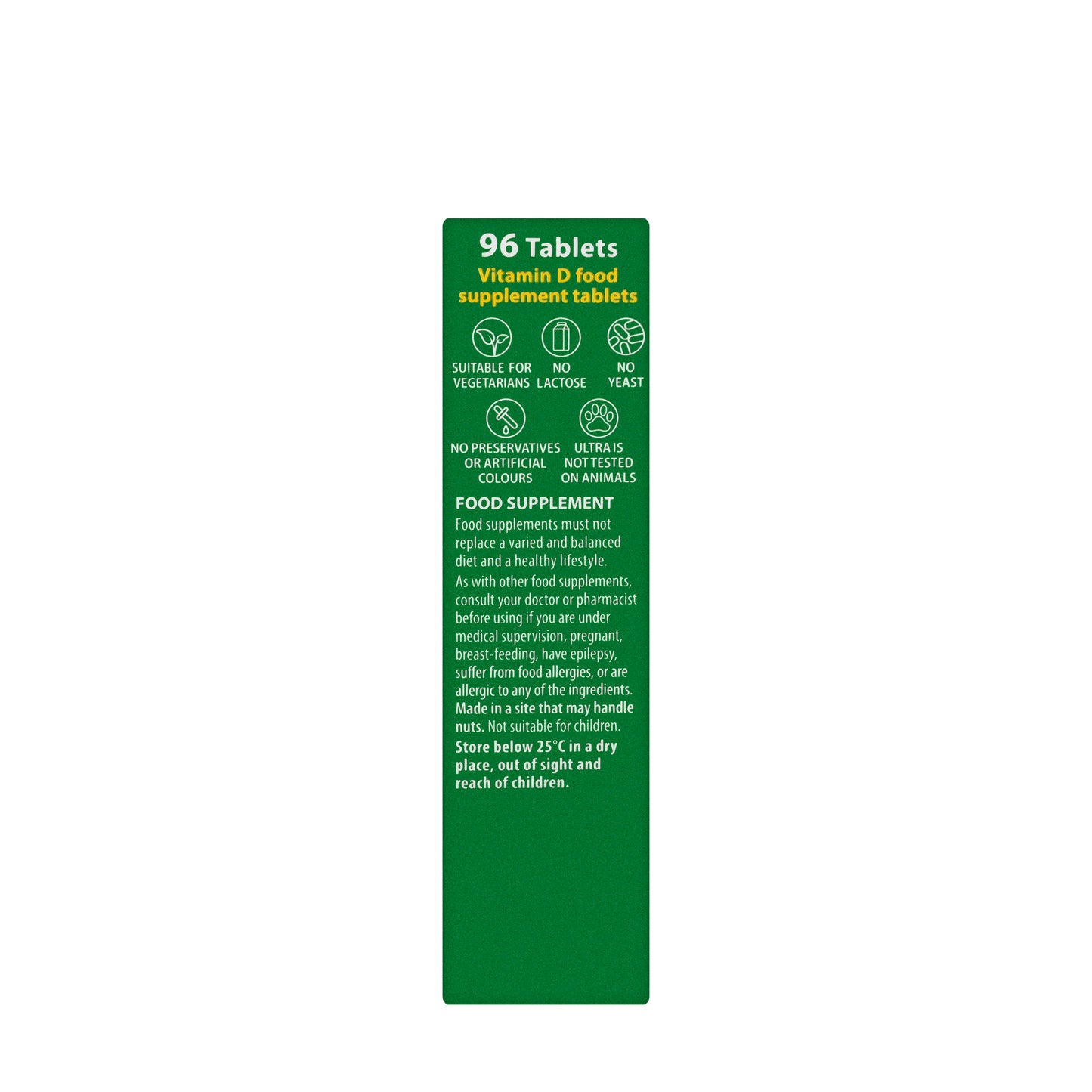 Vitabiotics Ultra D3 1000 IU 96 Tablets