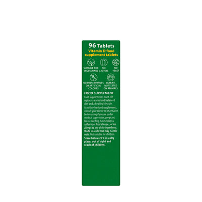 Vitabiotics Ultra D3 1000 IU 96 Tablets