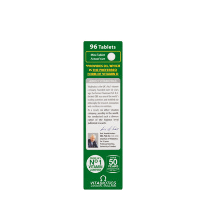 Vitabiotics Ultra D3 1000 IU 96 Tablets