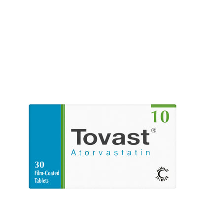 Tovast 10Mg 30 Tablets