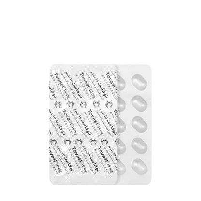 Tovast 10Mg 30 Tablets
