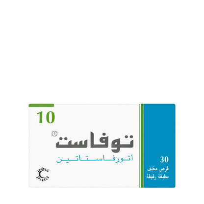 Tovast 10Mg 30 Tablets