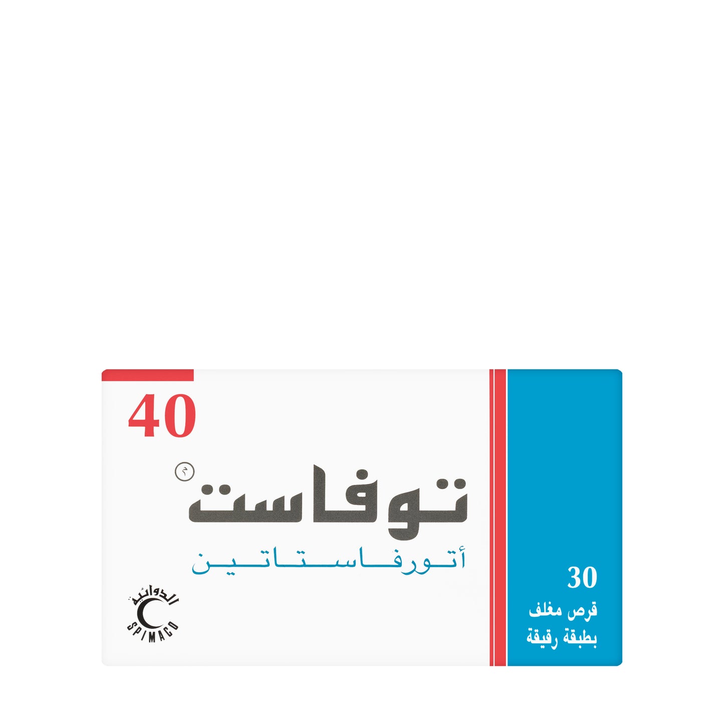 Tovast 40Mg 30 Tablets
