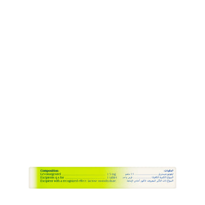 Norlevo 1.5Mg 1 Tablets