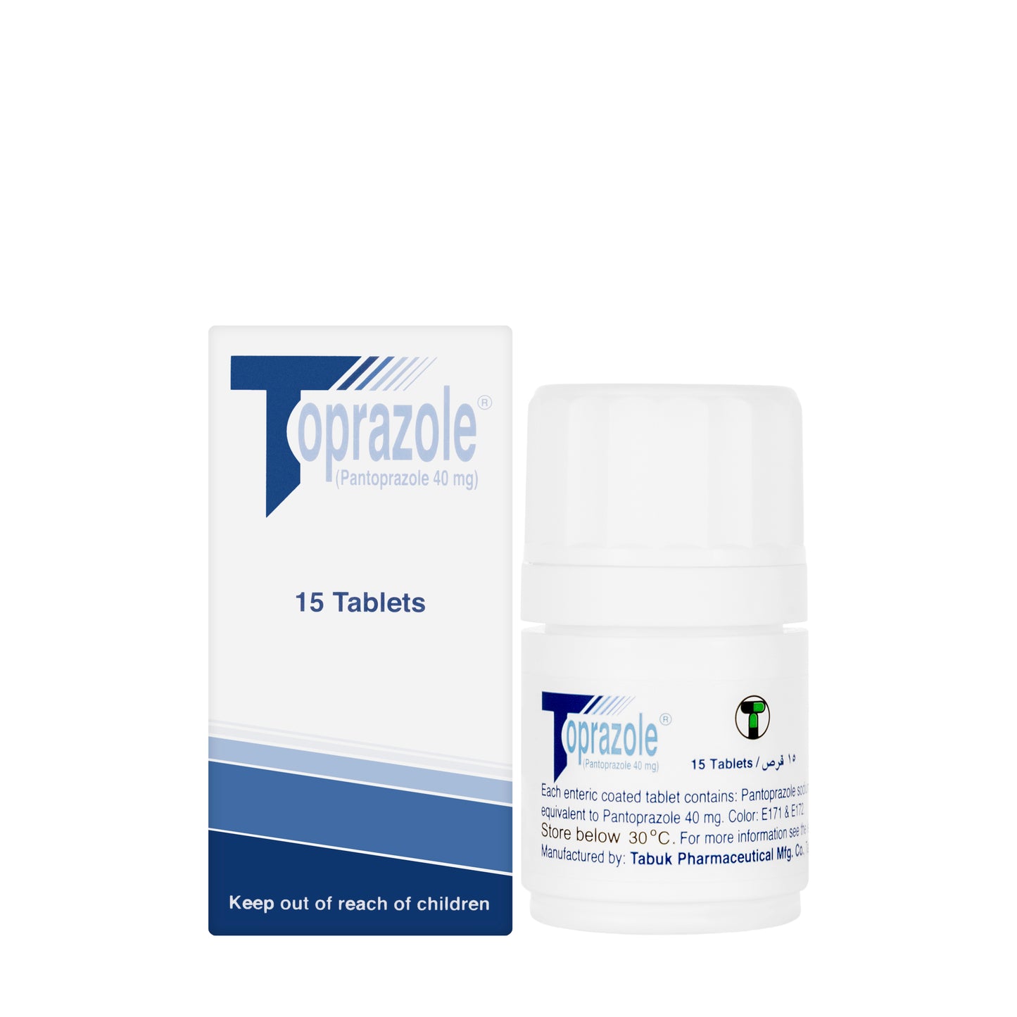 Toprazole 40Mg 15 Tablets