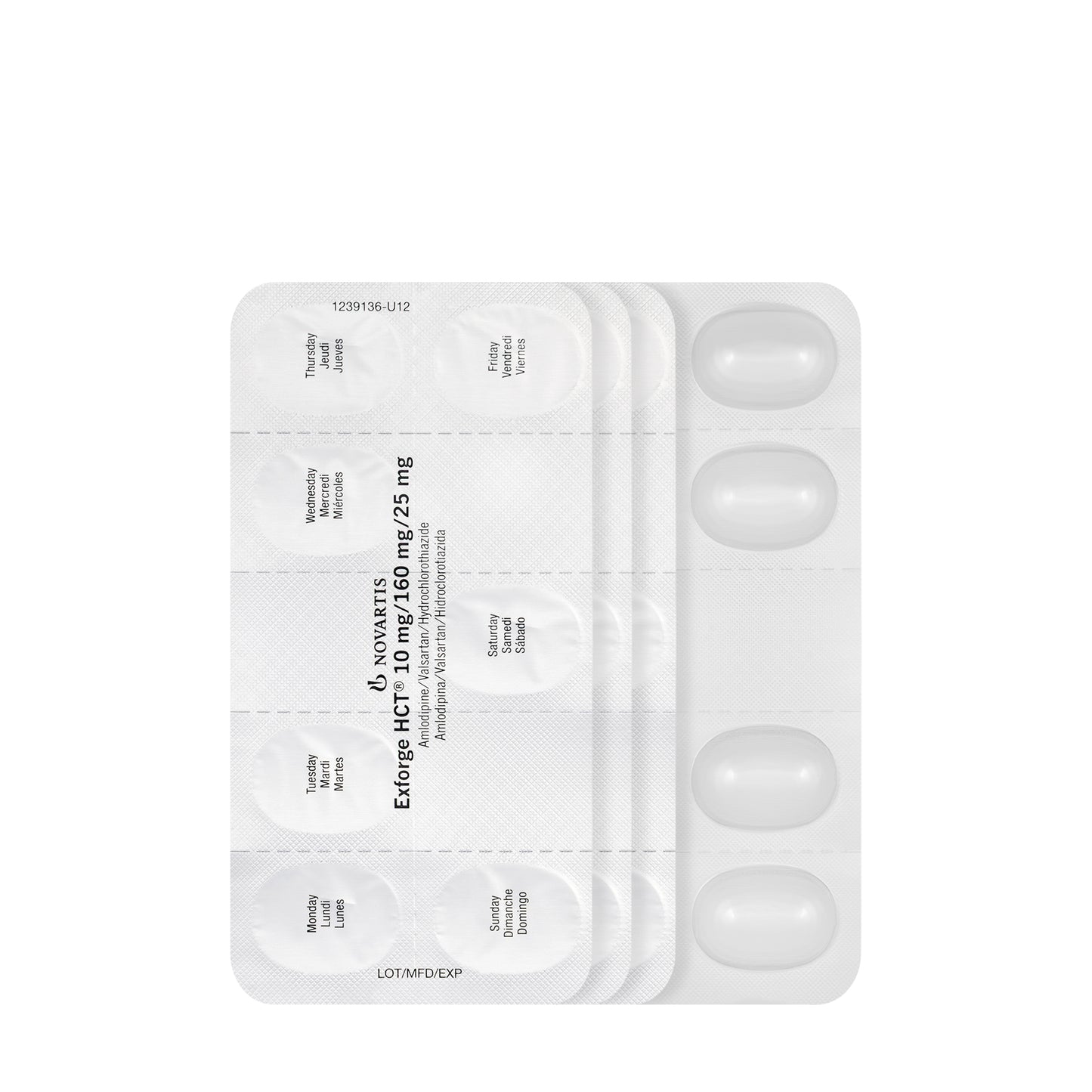 Exforge Hct 10/160/25Mg 28 Tablets