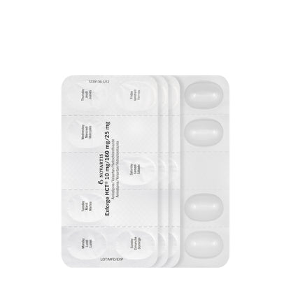 Exforge Hct 10/160/25Mg 28 Tablets