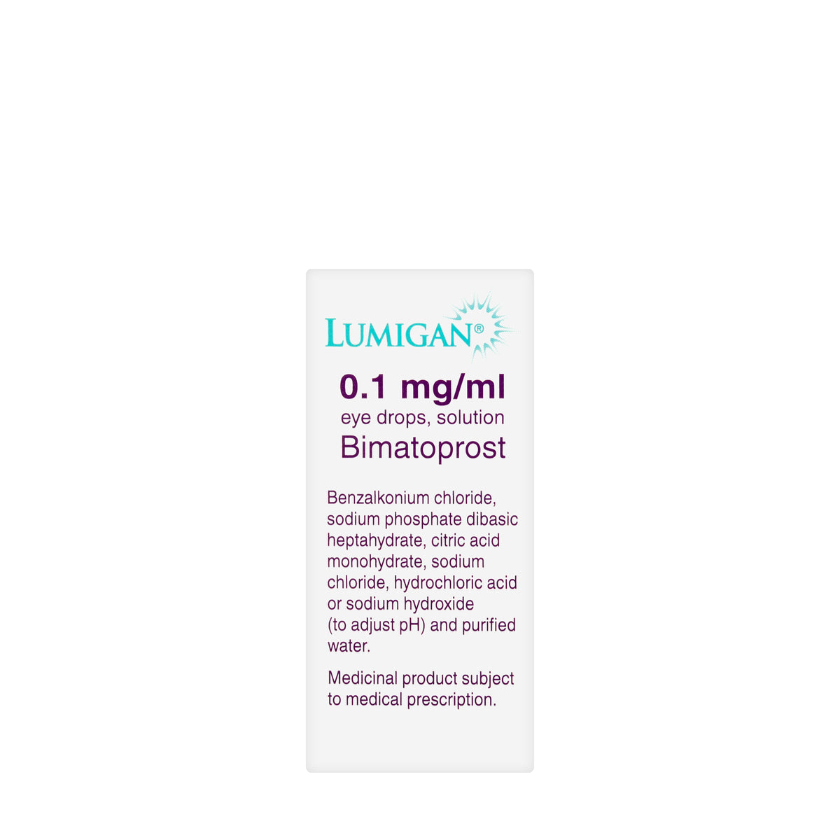 Lumigan 0.1Mg/Ml Eye Drops