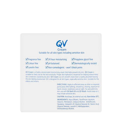 QV Dry Skin Cream Jar 250 gm