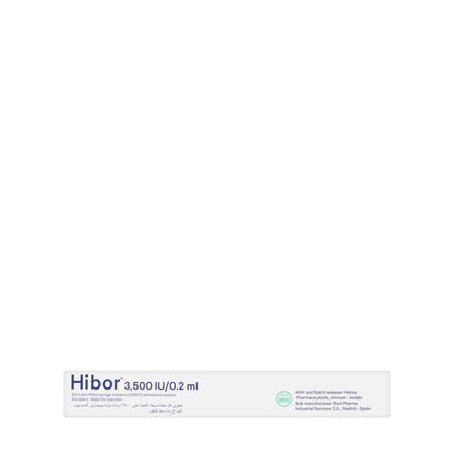 Hibor Injection 3500IU 0.2Ml 2Syring