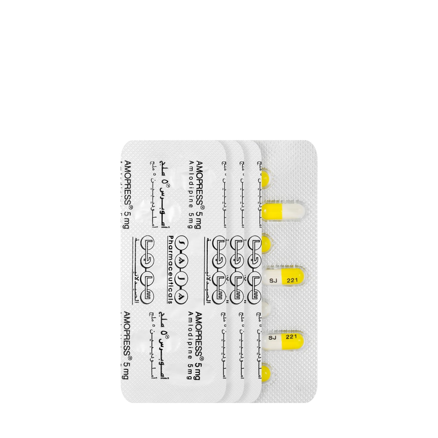 Amopress 5Mg 28 Capsules