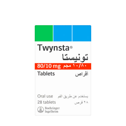 Twynsta 80/10Mg 28 Tablets