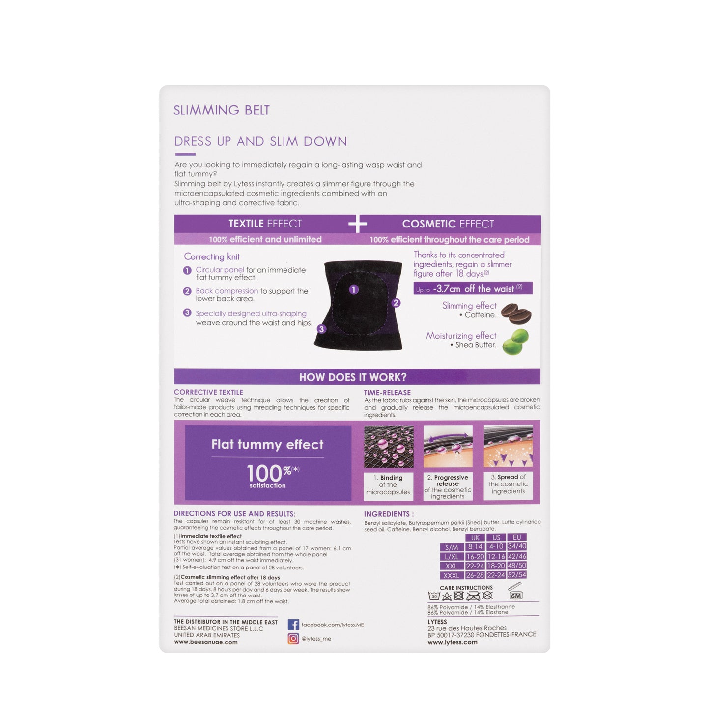Lytess Corrective Slimming Belt Flesh [3X-Large]