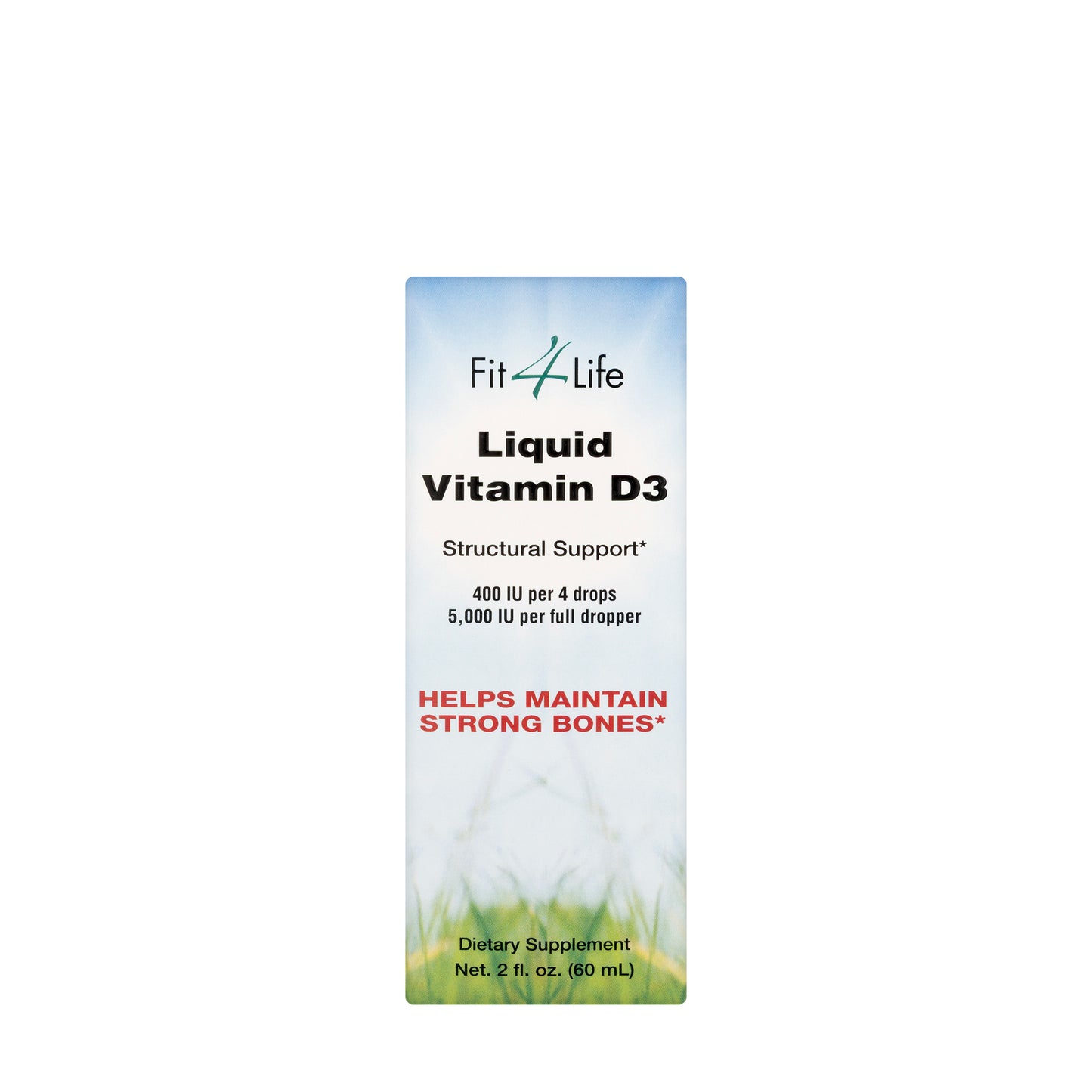 Fit4Life Vitamin D3 Liquid 2 Oz