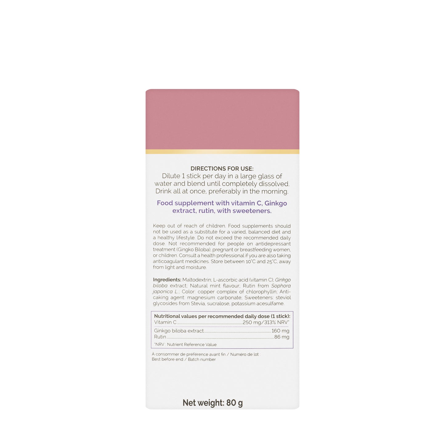 Biocyte Oxygene Forte Look 20 Sticks