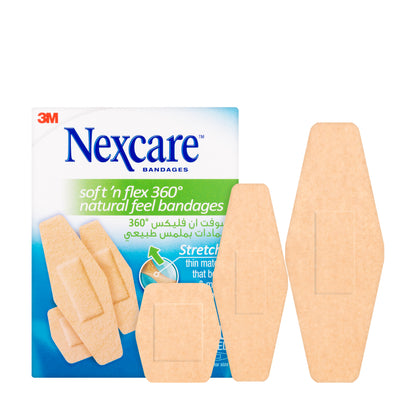 Nexcare Soft Flex Assorted (SF50D) 50 Pieces